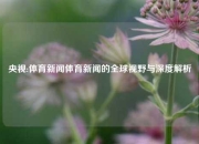 央视:体育新闻体育新闻的全球视野与深度解析